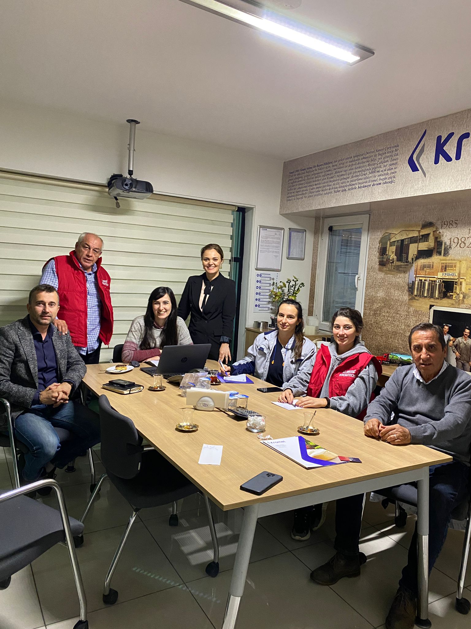 Kromel Makina Sanayi Tic. A.Ş. Şirket Hayatı