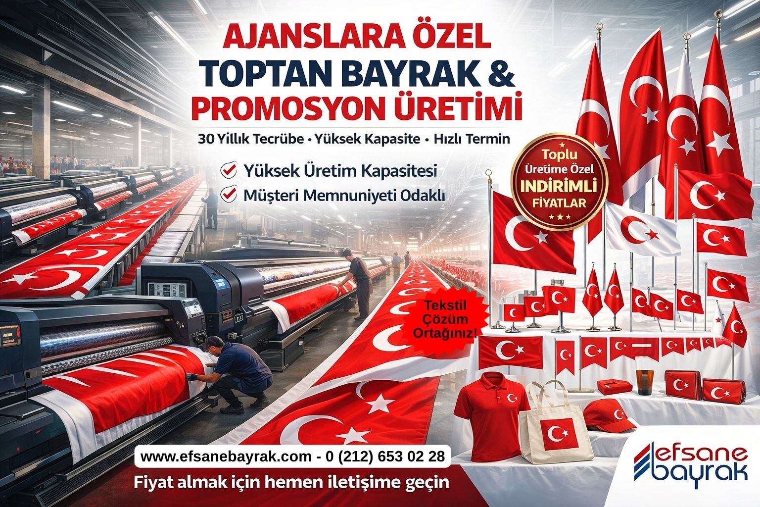 Efsane Bayrak Şirket Hayatı