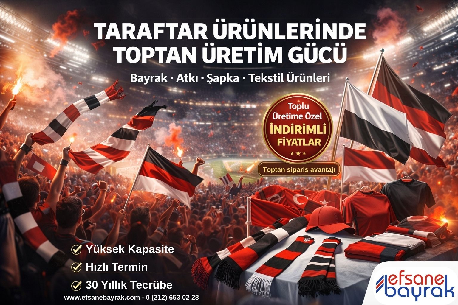 Efsane Bayrak Şirket Hayatı