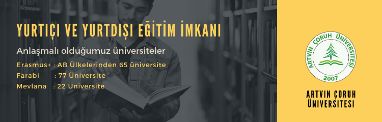 Artvin Coruh Universitesi Kariyer Net