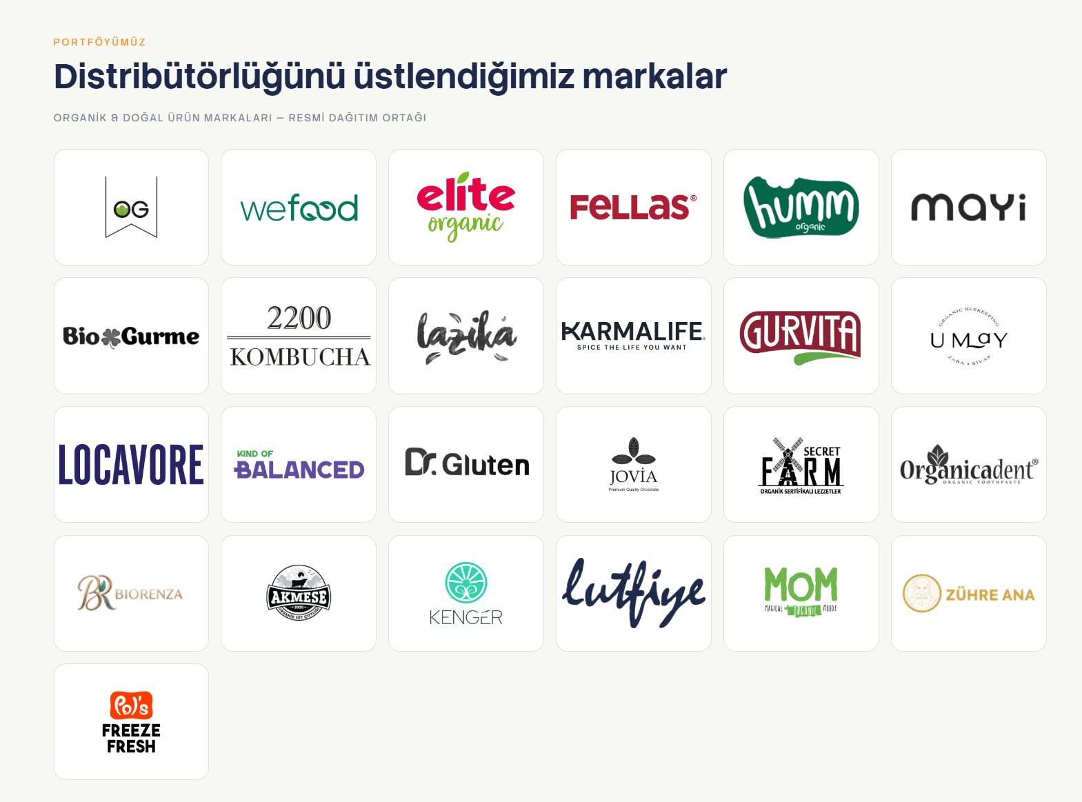 Dev Organik Ürünler Pazarlama ve Dağıtım Şirket Hayatı