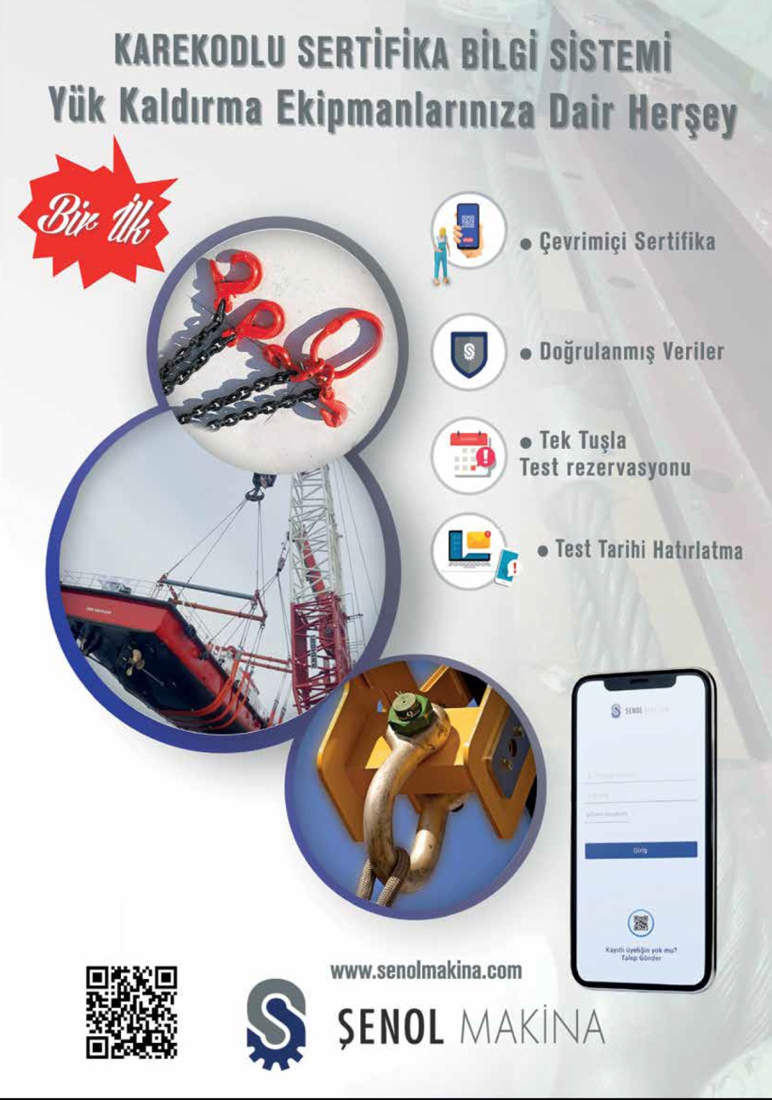 Şenol Makina San. ve Tic. Ltd. Şti. Şirket Hayatı