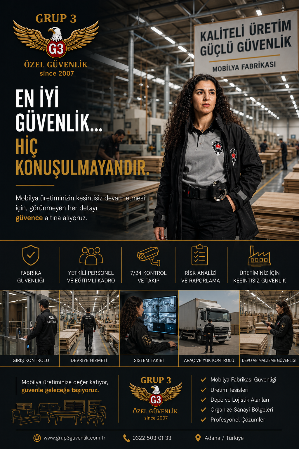 Grup3 Özel Güvenlik Hizmetleri Ltd Şti Şirket Hayatı