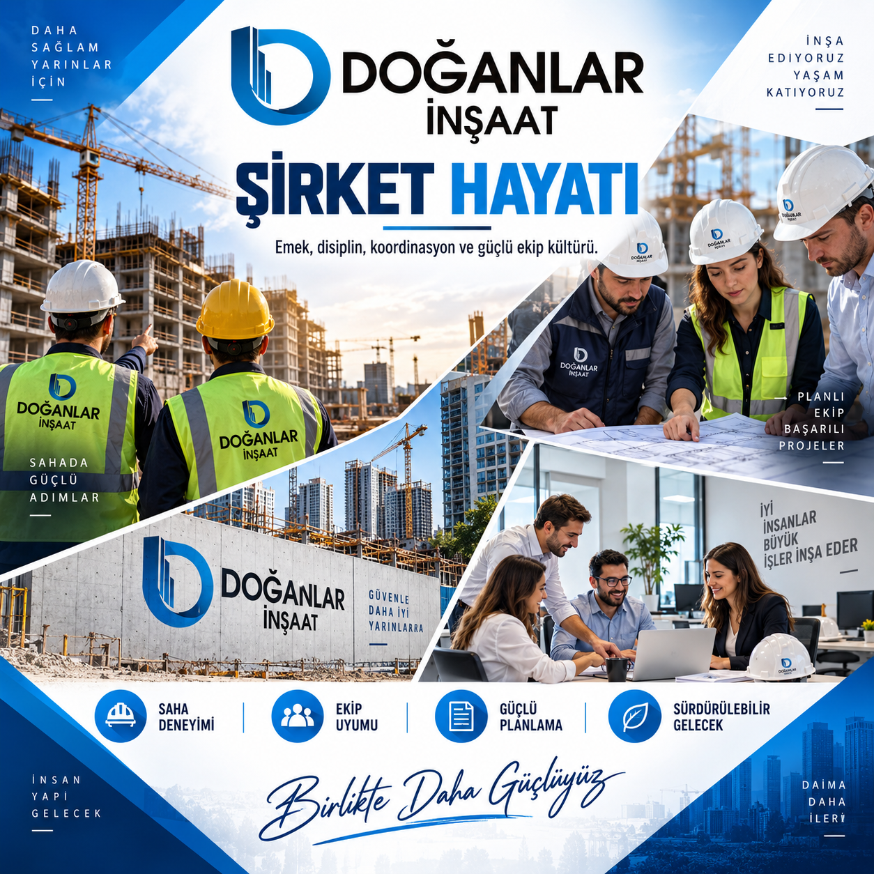 Doğanlar İnşaat Şirket Hayatı